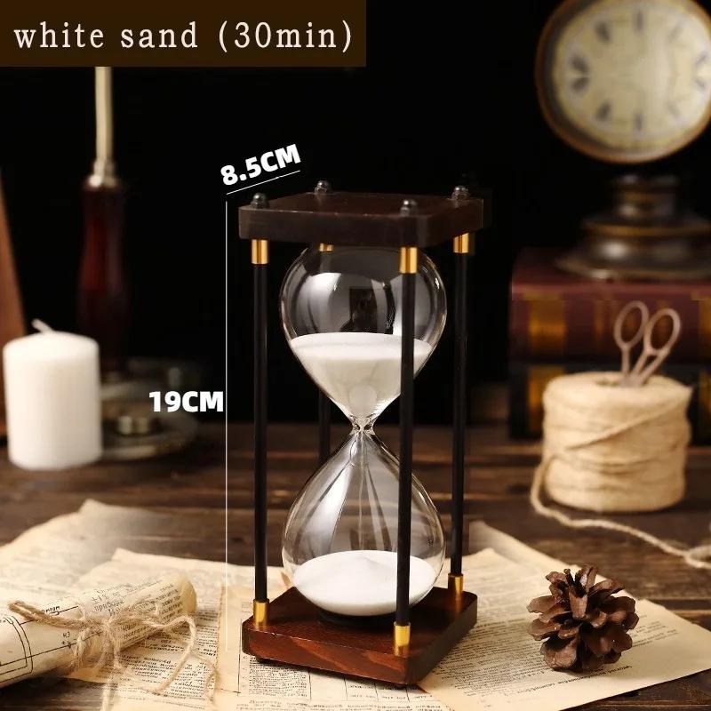 Creative Solid Wood Vintage Classical Hourglasses