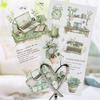 Scrapbooking Decorative Sticker Scene Sticker Water Resistant PET Sticker for Laptop Journal Phone Case Photo Album