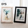 6/7/8/10-Inch/A4 Vintage Wooden Photo Frame Clear Glass Picture Display Frame Rustic Home Office Bedroom Desktop Photo Holder Decoration