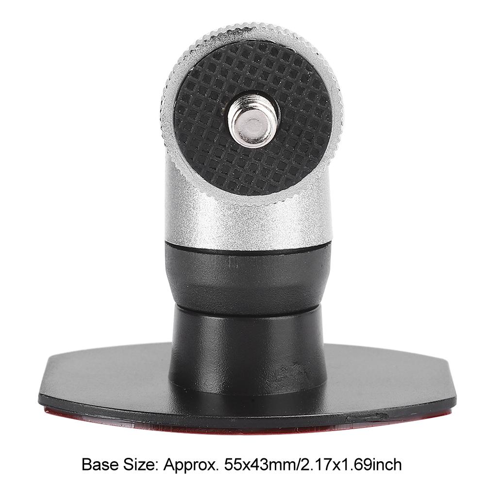 HD-052 Alu um Alloy Car General Double Sides Adhesive Tape Bracket Automobile Data Recorder Stand