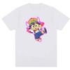 Female Designer Japanese Women's Casual Fitting T-shirt Girl Designer Harajuku Clothing Unisex Tops Cotton Tees