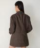 Musinsa Standard Woman Women'S Synthetic Suede Oversized Blazer [Brown]