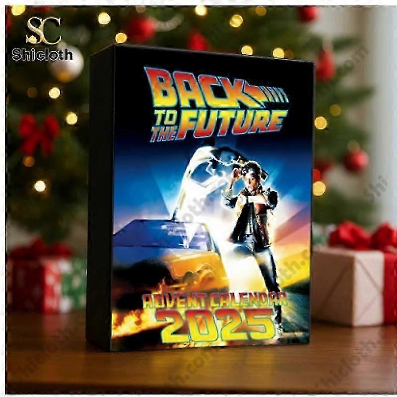 Back To the Future Advent Blind Box Christmas Tree Decoration Acrylic Pendant