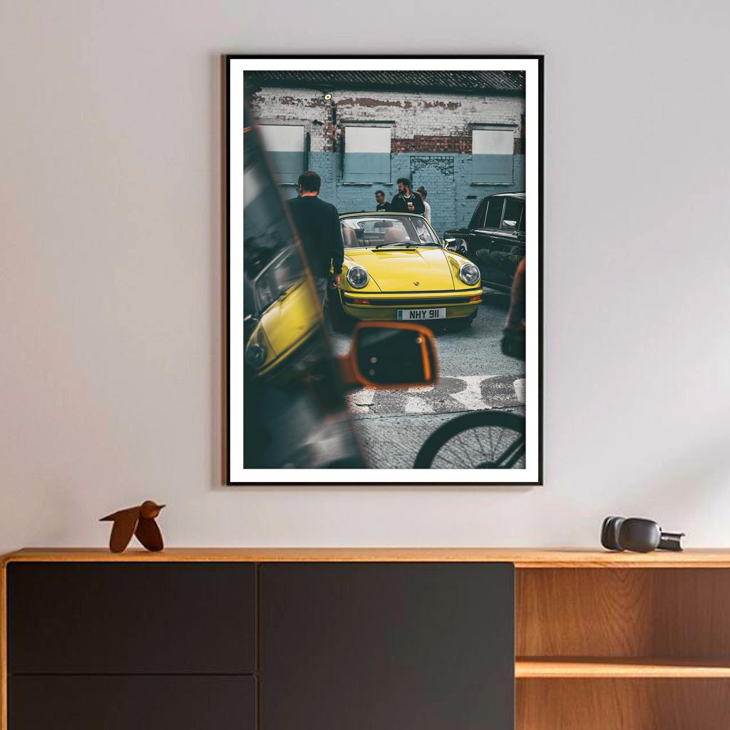 Classic Super Sports Car 911 Vintage Print Retro Posters Canvas Painting Art Home For Living Room Luxury Shop Wall Decor