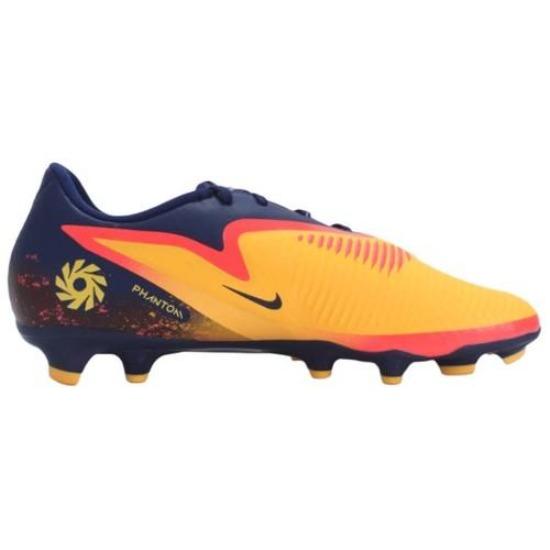 Nike Phantom 6 Abrasion Resistant Soccer Shoes Unisex Yellow HQ2314-800