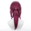 Collapse Star Rail Kafka Cosplay Anime Costume Wig with Wig 45cm Wig, Heat-Resistant Net,