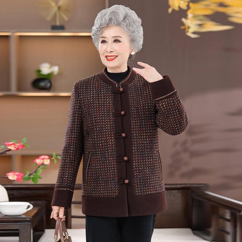 Autumn Coat Female Age 0 Old Lady Coat Clothes New Top