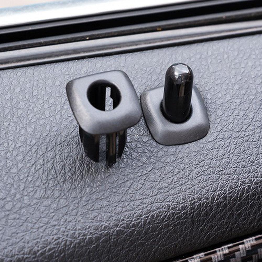 Door Pin Guide Trim Panel Lock Knob Button Cover For BMW 5er F10 F18 2011-2017