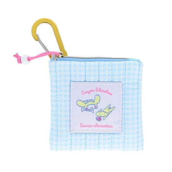 Sun-Star Stationery Crayon Shin-chan x Sanrio Characters Pouch Mini Blue S2332868 B0D9QGRZLP