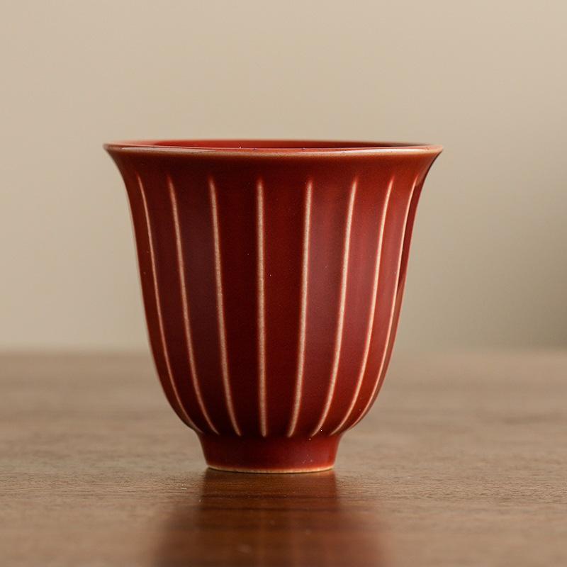 Ru Kiln Tea Cup & Bowl Gift Set for Home, Host, or Business Souvenir