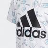 Adidas Grade School T Shirts Crew Neck Moderate GP0448