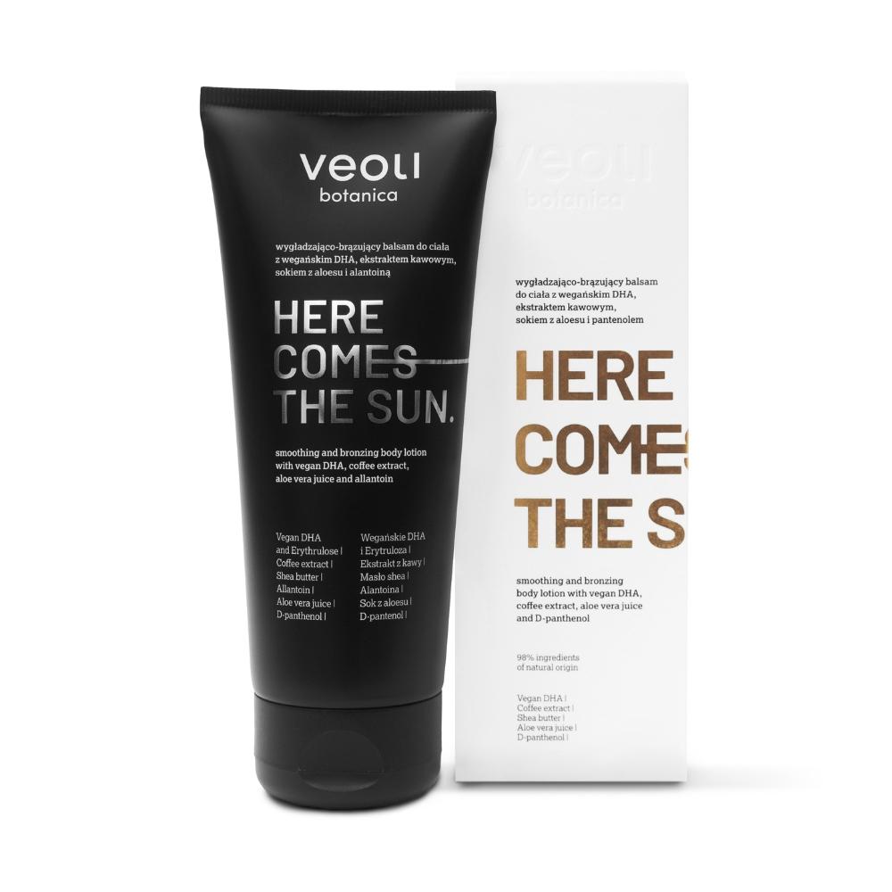 

Veoli Botanica HERE COMES THE SUN smoothing and tanning body lotion, 200 ml