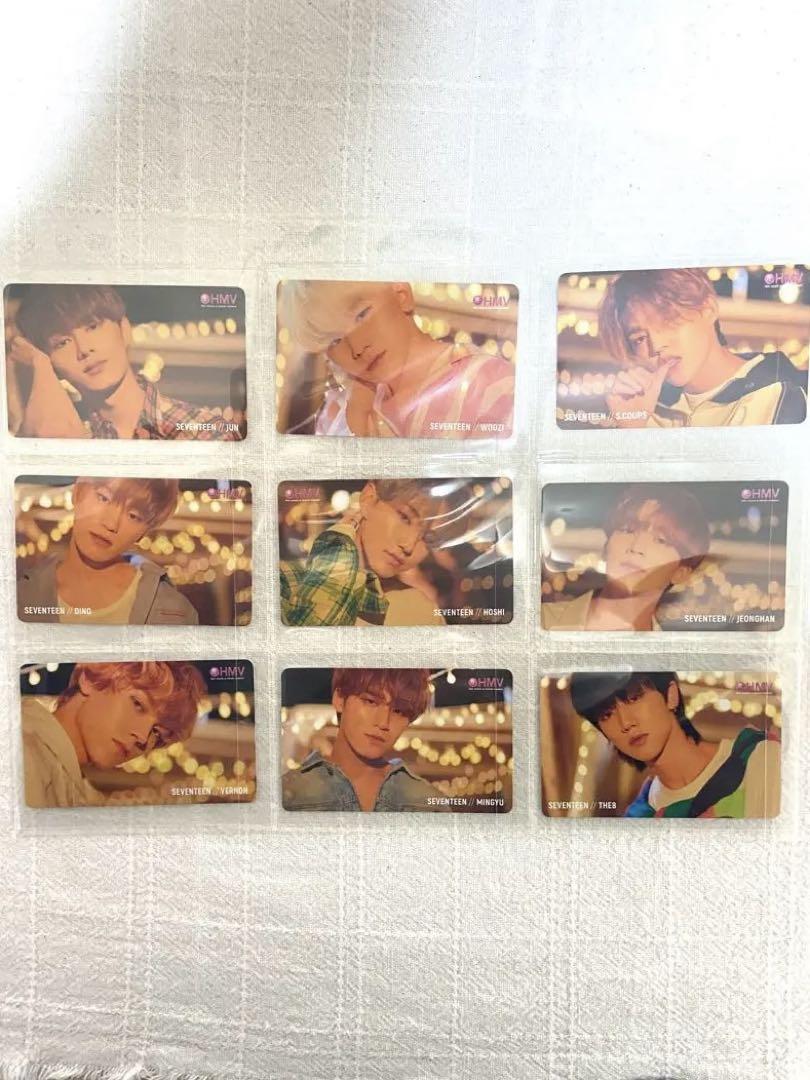 

[USED] SEVENTEEN YOU MAKE MY DAY 9 pieces set