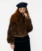 Loulouseoul Winter Zip-Up Fur Jacket (Brown)