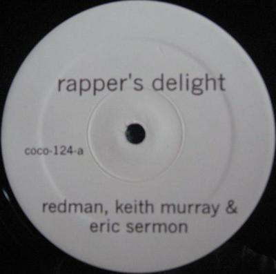 12inch Record REDMAN, KEITH MURRAY & ERICK SERMON - Rapper's Delight / Sucker M.C. COCO124 Not On Label 1997 US Rap & Hip-Hop/R&B Used