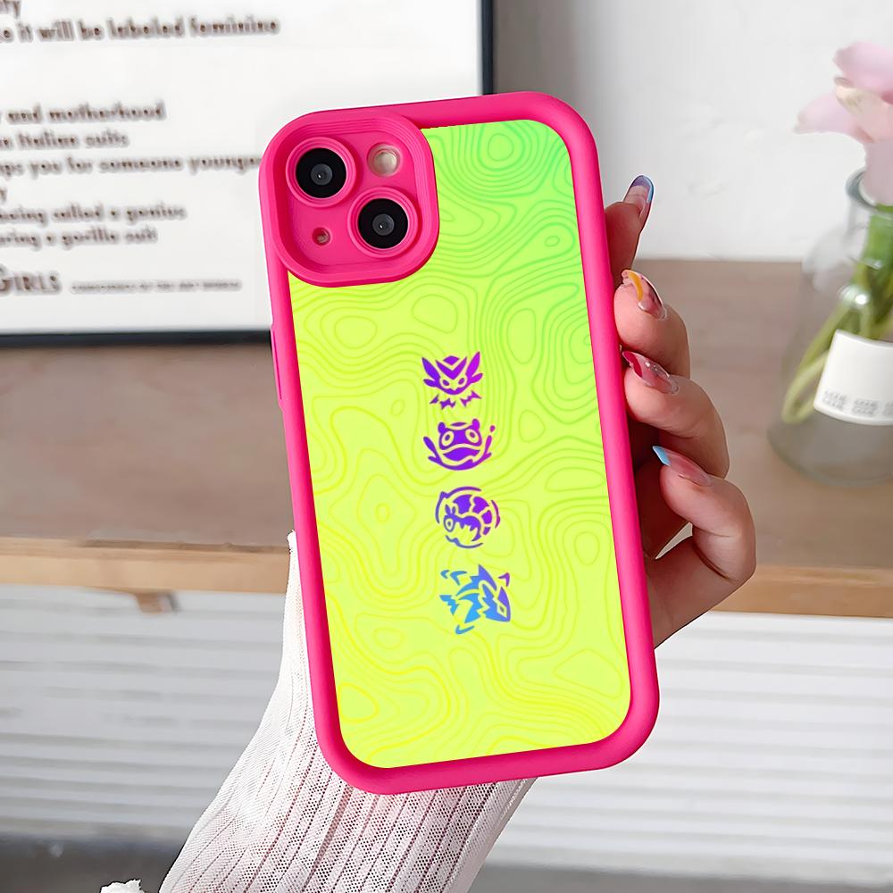 

Valo Gekko Phone Case for iPhone 17 16 15 14 13 12 11 Air Pro Max Plus Red Soft TPU Shockproof Cover iPhone 13 Pro