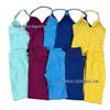 TK Sports Fitness Set: Back-Beauty Halter Tank & Longline Strappy Yoga Wear