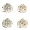 Chinese Fashion Small Round Pu Bag With Tassels And Internal Zipper Pocket For Women