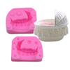 Plastic Lattice Dough Roller Cutter for Baking and Cake Molds