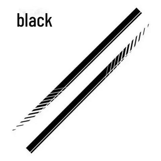 

Універсальні наклейки на бокові спідниці спортивних автомобілів: Персоналізована декоративна обкладинка від подряпин чорний