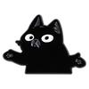 Long-lasting Brooch Black Cat Themed Brooch, Anti-Rust Lightweight Lapel Pin, Cartoon Jewelry Accessories for Clothing Bag Decoration Party