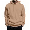 Men's Hooded Long Sleeve Casual Pullover Sweatshirt for Everyday Wear