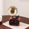 Antika Boynuz Gramofon Müzik Kutusu Klasik Gramofon Müzik Kutusu Ev Masaüstü Dekorasyon Süsü Tatil Hediyesi