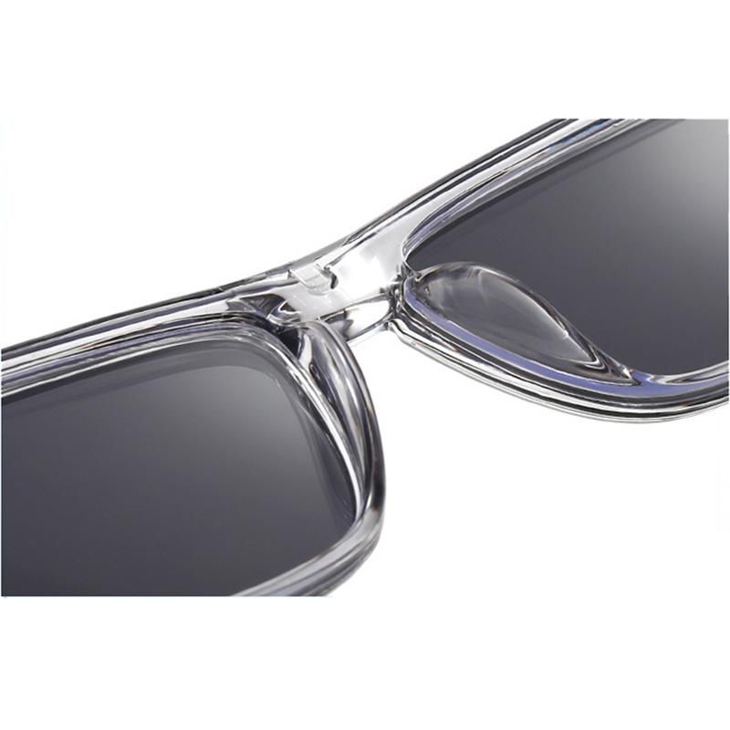 Magnetic Clip-On Sunglasses With Polarized Light Multiple Lens Pieces Transparent Grey Glasses Colorful Sunglasses Nearsighted