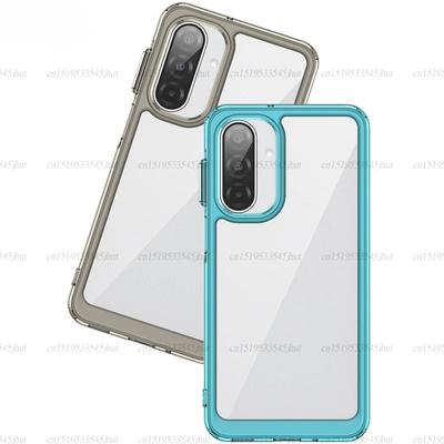 Transparent Phone Case For Samsung Galaxy A17 Case Anti-knock Silicone Colorful Back Cover Samsung A17 Case For Samsung A17 A07