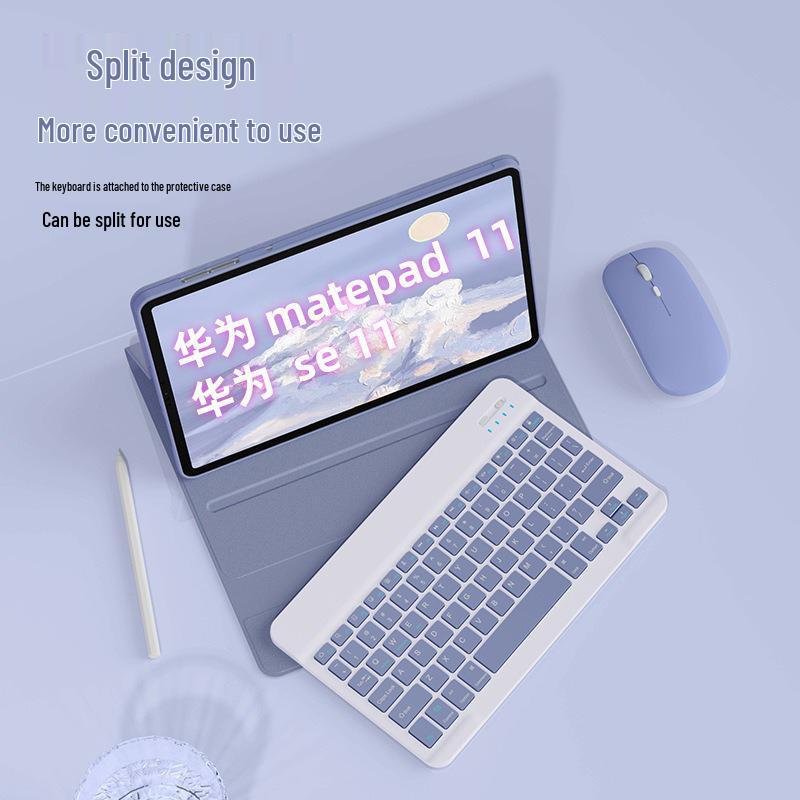 Honor X9 Tablet Case with Detachable Magnetic Bluetooth Keyboard & Mouse
