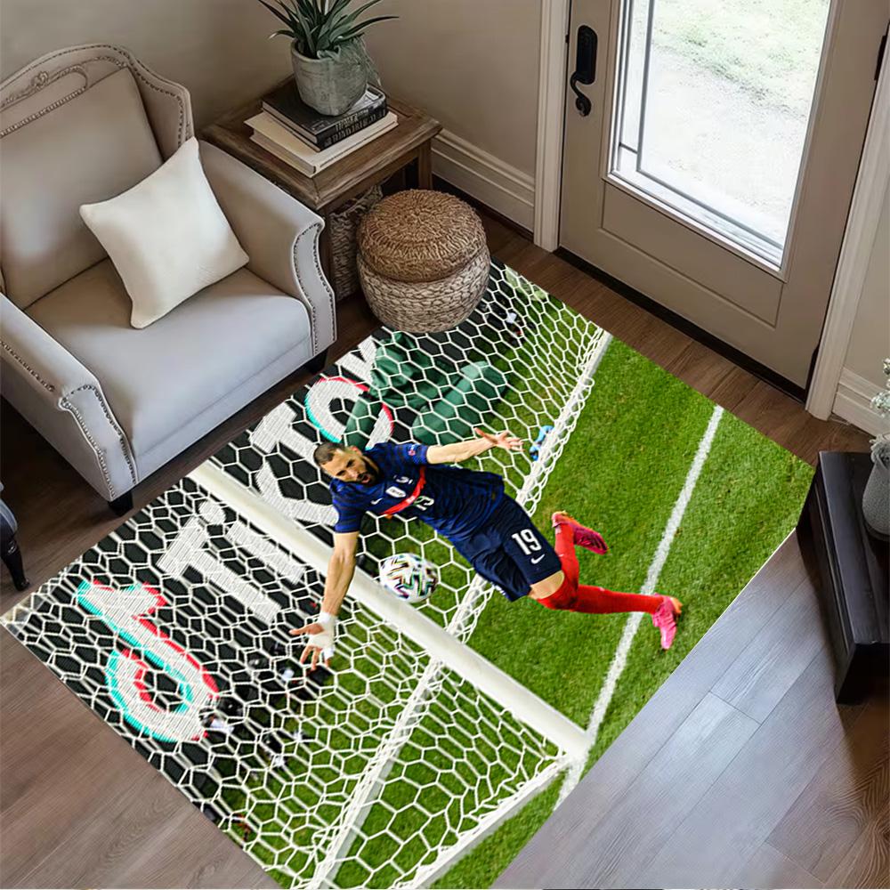 Brazilian Footballer Victory. Carpet Design for Hallway Kitchen Outdoor Dormitory Antislip Carpet Office home decor Perfect Gift for Women/Men