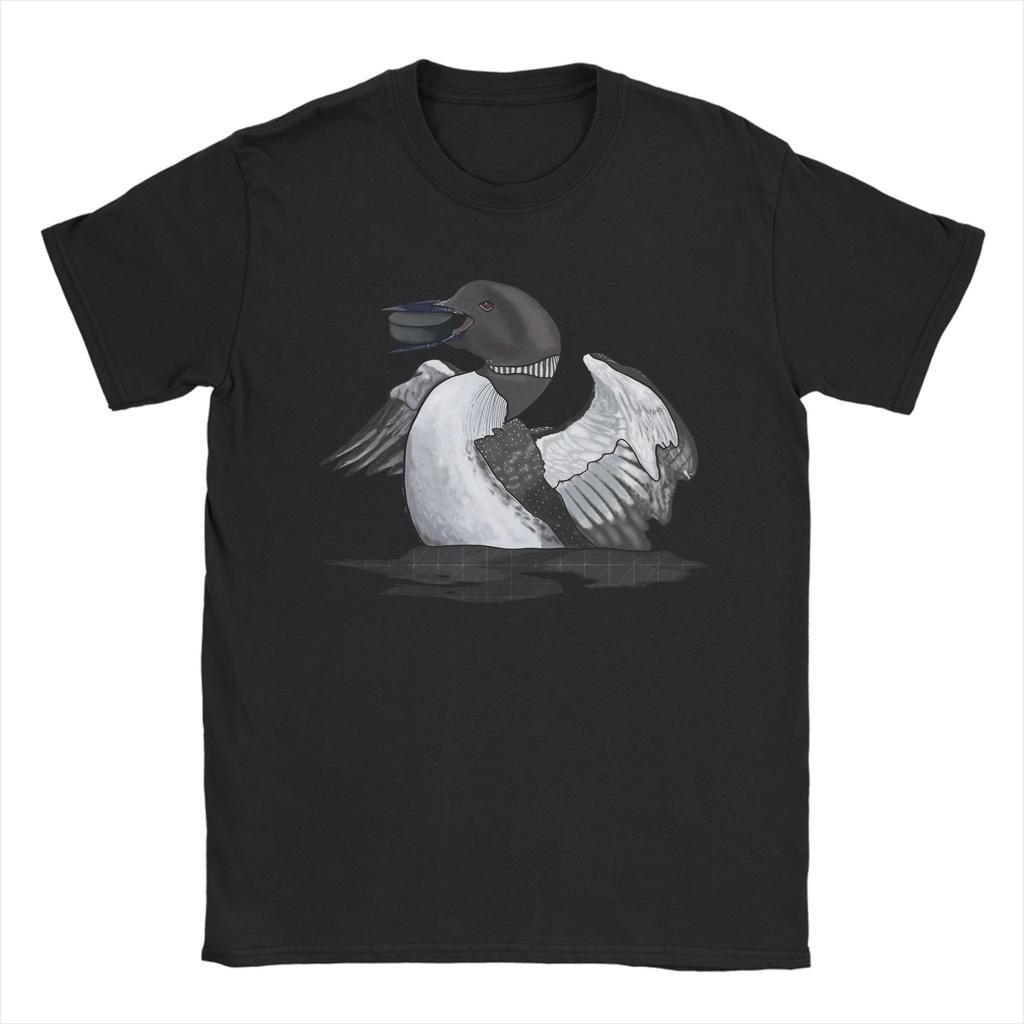 Cool Heated Rivalry Inspired Bi Pride Loon Hockey Puck T-Shirt for Men Round Collar T Shirt  Short Sleeve Tees Plus Size Clothes