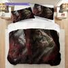 Fantasy Warrior Set Threepiece Set 1 Duvet Cover 2 Pillowcase Without Core Duvet Cover And Pillowcase Christmas Birthday Gift Bedding Set