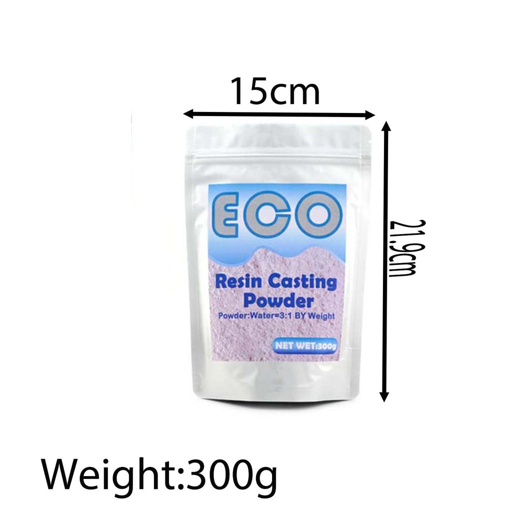 300g/500g/1000g Gypsum Powder High Density Casting Resin Powder Clay Form DIY Handmade Gypsum Craft Home Decor Molding Supplies