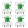 31*20mm Door Clips White+Green Panel Car For BMW E36 E46 323 325 328 330