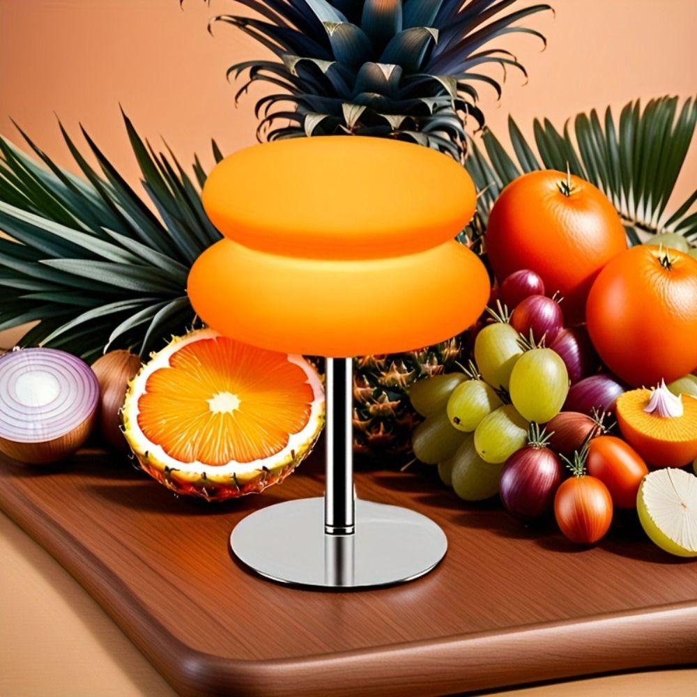 Trichromatic Dimming LED Table Lamp USB Plug Night Light Energy Saving Ambient Light  Nursery