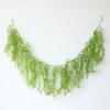 Creative Green Artificial Plant Vine 190cm Plastic Lifelike Leaves Vine Photo Props Ornament Plant Wall Wedding Arch