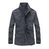 Outdoor Shirt Long Sleeve Pure Color Soft Wear-resistant Men Shirt Climbing Clothes