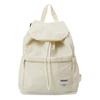 Schoolbag Fashion Travel Backpack Women's Storage Drawstring Bag Niche School Bag Lightweight College Student Class Backpack Commuter School Bag