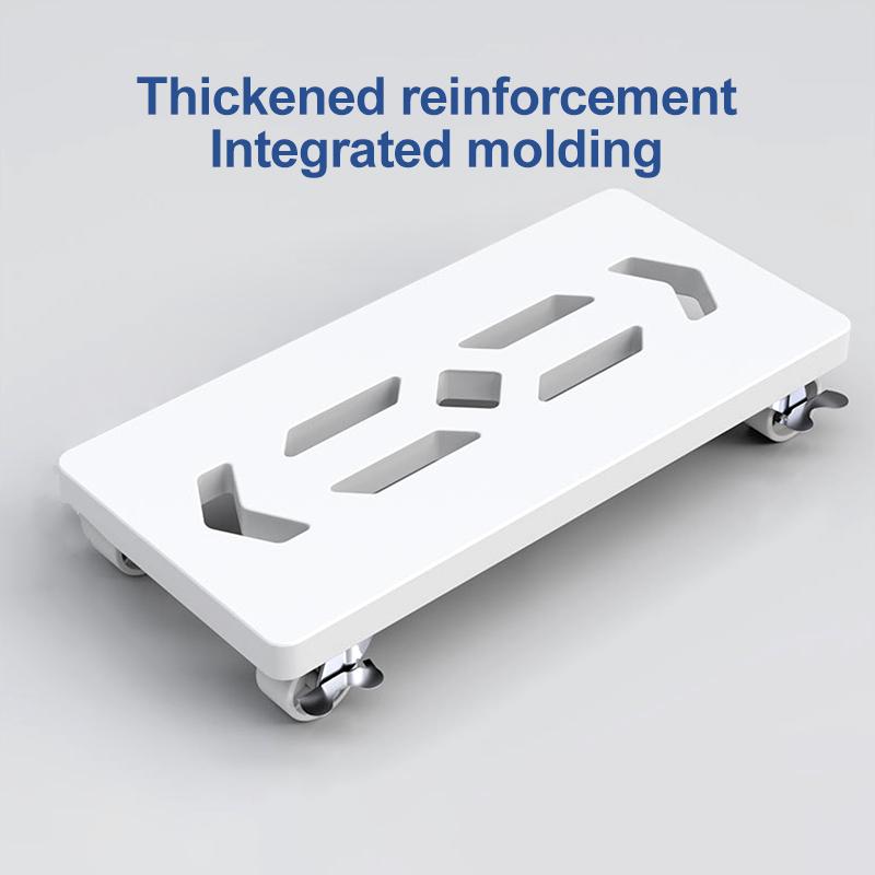 1pc CPU Stand Home Office Accessories Under Desk Holder Heavy-Duty CPU Holder Computer Case with 4 Caster Wheels Mobile