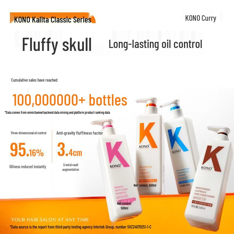 

KONO Oil Control & Smoothing Shampoo Set