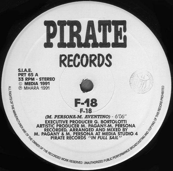 

12inch Record F-18 - F-18 PRT65 Pirate Records 1991 Italy Dance & Electronica Used