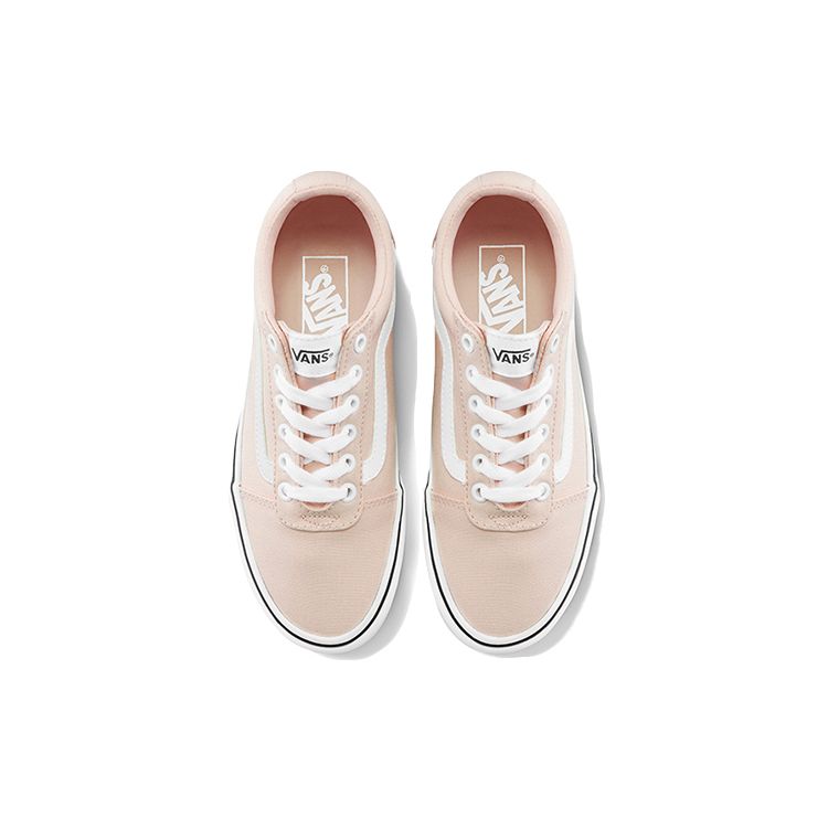 Vans Ward Strawberry Print Casual Low Top Skate Shoes Women sneaker Peach-Pink VN0A3IUN57W
