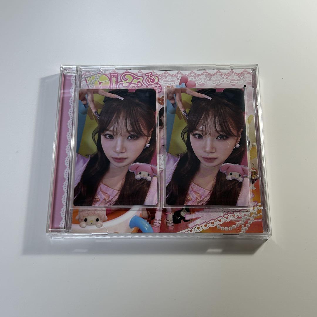 

[USED] lesserafim Lucera Chaewon My Melody Kuromi CD