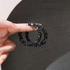 New Trendy Large Ring Temperament Circle Ring Earrings