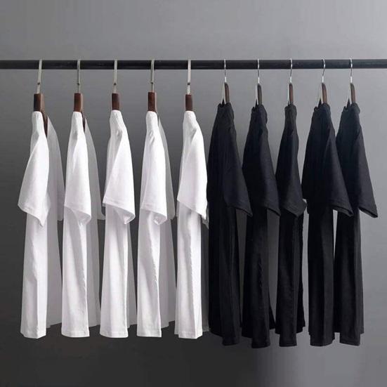 Summer Men T-shirt Plus Size Solid Color Round Neck Short Sleeves Mid Length Good Breathability Pullover Bottoming Top