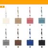 RJ-Sport id card holder - Horizontal & vertical id card case name holder For both sides name tag pass case Chest pocket clip & telescopic reel type