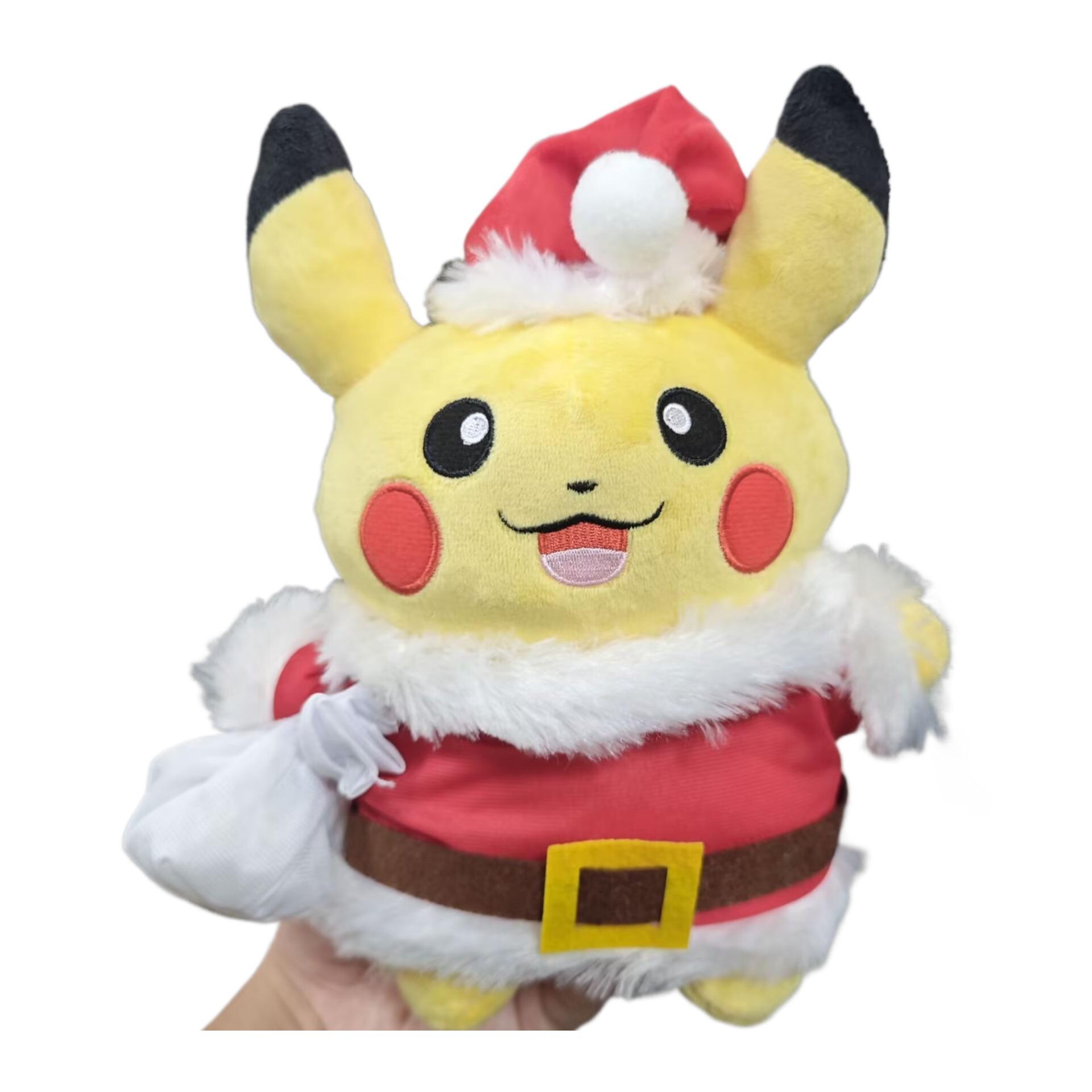 

Kawaii Pokemon Plush Christmas Charmander Toys Pikachu Plush Toy Soft Stuffed Toys Home Decor Boys Girls Birthday Xmas Gifts 25cm