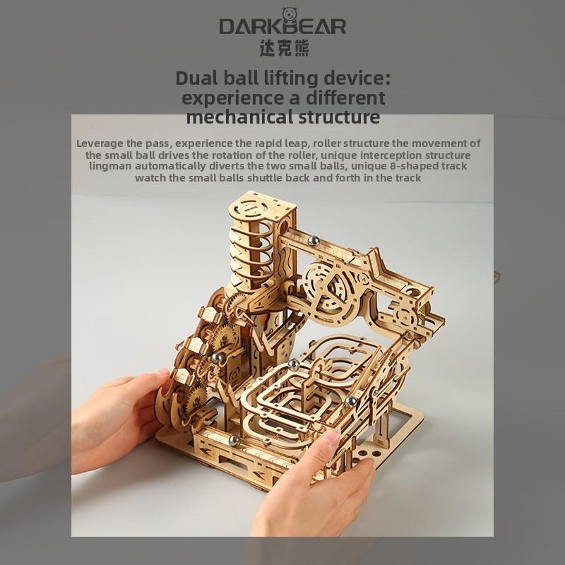 Mechanical 3d Puzzle Diy Toy With High Difficulty For Adults And Track Ball Game
