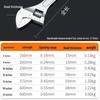 Universal Adjustable Wrench - Multifunctional with Large Opening (6-18 inches) High Hardness